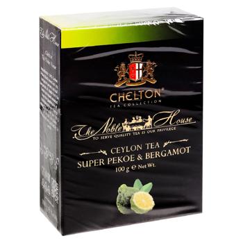 Ceai negru Chelton Super Pekoe&Bergamot 100g - cumpărați, prețuri pentru BONUS - foto 1