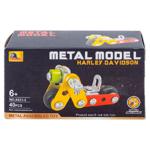 Set de constructie Motocicleta/Avion/Stivuitor metalic 39/45 elem