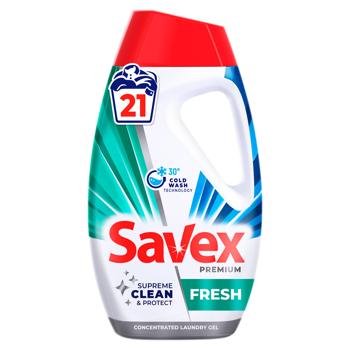 Detergent de rufe Savex Premium Fresh Gel 945ml - cumpărați, prețuri pentru BONUS - foto 1