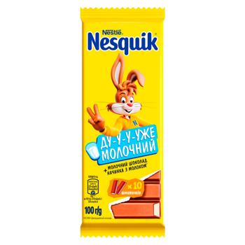 Ciocolata Nesquik cu lapte 100g - купить, цены на BONUS - фото 1