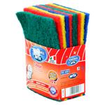 Lavete abrazive Arix Splendelli color. p/u vesela 10buc