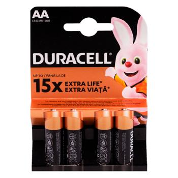 Baterii Duracell AA MN1500 4buc - cumpărați, prețuri pentru BONUS - foto 1