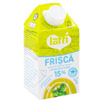 Frisca smantana Latti dulce de consum UHT 15% 500g - cumpărați, prețuri pentru BONUS - foto 3