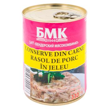 Rasol de porc BMK in jeleu 330g - cumpărați, prețuri pentru BONUS - foto 1