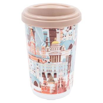 Termo pahar Phibo cu desen 400ml - cumpărați, prețuri pentru BONUS - foto 1