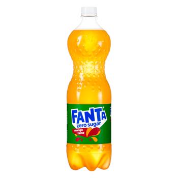 Bautura carbogazoasa Fanta Zero Mango fara zahar 1.25l - cumpărați, prețuri pentru BONUS - foto 1