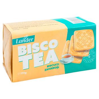 Biscuiti Lander BiscoTea 170g - купить, цены на BONUS - фото 2