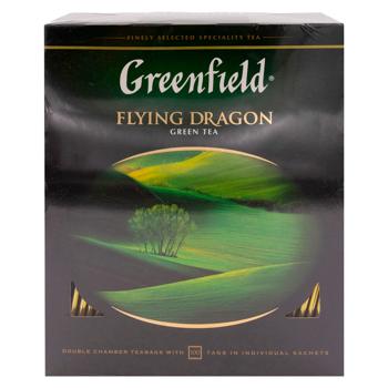 Ceai Greenfield Flying Dragon verde in plicuri 100x2g - cumpărați, prețuri pentru BONUS - foto 2