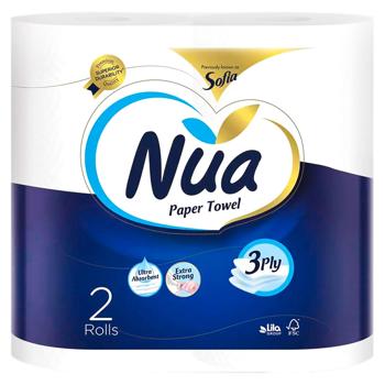 Prosop hartie Nua 2role 3str. 10m - купить, цены на BONUS - фото 1