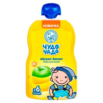 Piure Chudo-Chado mere/banane f/zahar 90g - cumpărați, prețuri pentru BONUS - foto 1