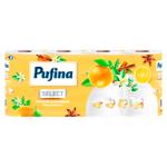 Hartie igienica Pufina Portocala 4 straturi 8buc