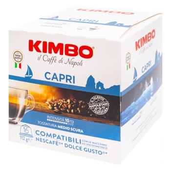 Cafea Kimbo Dolce Gusto Capri in capsule 16buc - cumpărați, prețuri pentru BONUS - foto 1