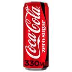 Напиток газированный Coca-Cola Zero без сахара 0,33l