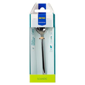 Чайная ложка METRO Professional Scandic 12шт - купить, цены на METRO - фото 2