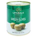 Оливки Latrovalis Super Colossal с косточкой 810г