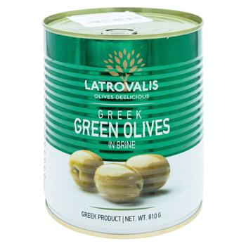 Оливки Latrovalis Super Colossal с косточкой 810г - купить, цены на BONUS - фото 1