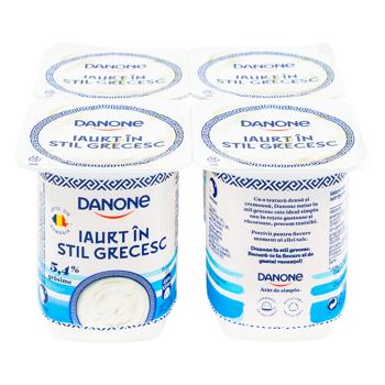 Iaurt Danone Grecesc 5,4% 130g*4buc - cumpărați, prețuri pentru BONUS - foto 3