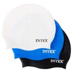 Шапочка для плавания Intex силиконовая 8+ в ассортименте
