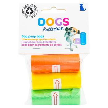 Sacose igiena Dogs 3*15buc 30*23cm - купить, цены на BONUS - фото 2