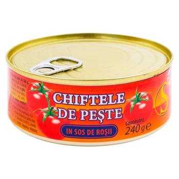 Chiftelute in sos de tomate 240g S-95 - купить, цены на BONUS - фото 1