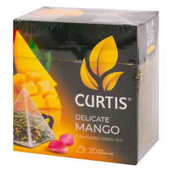 Ceai verde Curtis Delicate Mango in piramide 1.8g*20buc - cumpărați, prețuri pentru BONUS - foto 1