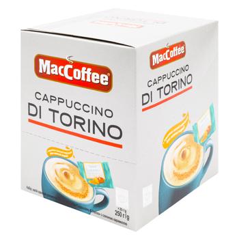 Напиток кофейный MacCoffee di Torino Соленая карамель 25г*10шт - купить, цены на BONUS - фото 1