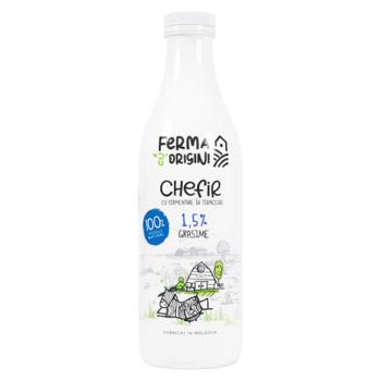 Кефир Ferma cu Origini 1.5% 1л - купить, цены на BONUS - фото 1