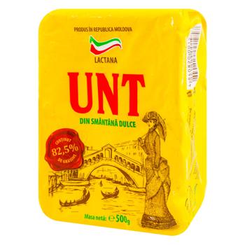 Unt Lactana din smantana dulca 82.5% 500g - cumpărați, prețuri pentru BONUS - foto 1