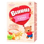 Terci Vinni 3 cereale cu lapte si fructe 200g