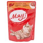 Hrana p-ru pisici adulte Miau 85g ficat in sos fin