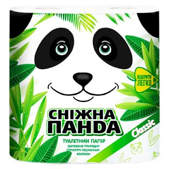 Hartie igienica Panda Classic 2str. 4 role 20.8m - cumpărați, prețuri pentru BONUS - foto 1