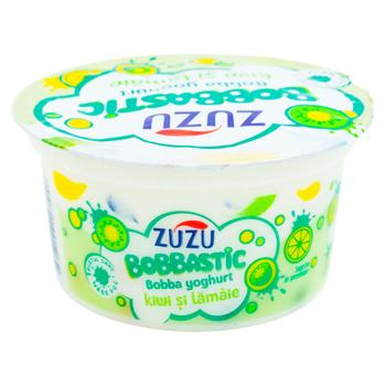 Iaurt Zuzu Bobbastic kiwi/lemon 2.1% 150g - cumpărați, prețuri pentru BONUS - foto 1