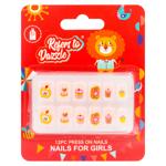 Unghii false Little Miss Nails pentru copii 12buc