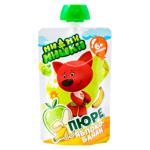 Пюре Мимимишки из яблок и бананов 90г