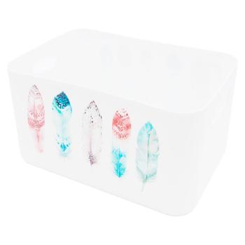 Корзина пластик Serenity - купить, цены на BONUS - фото 1