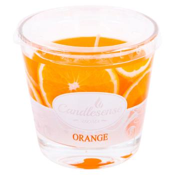 Lumanari aromatizate Portocala in pahar 9*8cm 26ore - cumpărați, prețuri pentru BONUS - foto 1