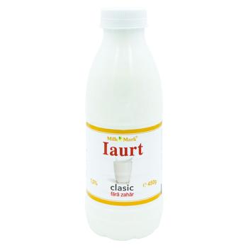 Iaurt de baut Milk Mark Clasic fara zahar 1.5% 450g - cumpărați, prețuri pentru BONUS - foto 1
