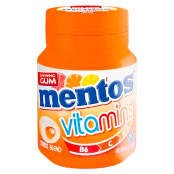 Guma de mestecat Mentos Vitamins Citrus 60g - cumpărați, prețuri pentru BONUS - foto 1
