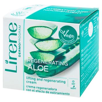 Crema pentru fata Lirene Lifting aloe/karite 50ml - cumpărați, prețuri pentru BONUS - foto 1