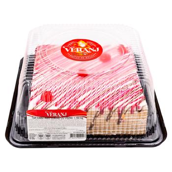 Tort Veranj Smantanel clasic cu visina 1.15kg - cumpărați, prețuri pentru BONUS - foto 1