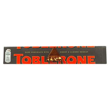 Ciocolata neagra Toblerone cu miere si mindale 100g - cumpărați, prețuri pentru METRO - foto 1