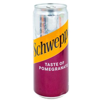 Напиток газированный Schweppes Гранат 0,33л - купить, цены на BONUS - фото 1
