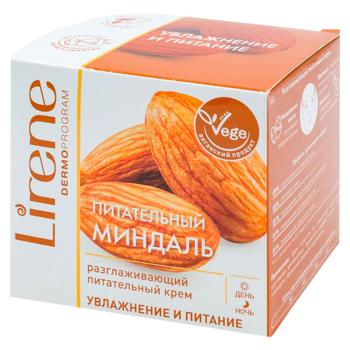 Crema pentru fata Lirene Hranitoare ulei/migdale 50ml - cumpărați, prețuri pentru BONUS - foto 1