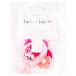 Set elastice floare 4buc color 1002