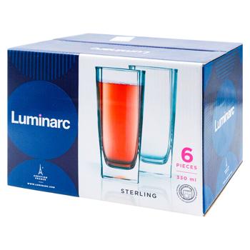 Стаканы Luminarc Sterling 330мл 6шт - купить, цены на BONUS - фото 1