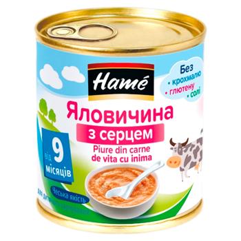 Пюре Hame Говядина с сердцем 100г - купить, цены на BONUS - фото 1