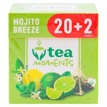 Ceai verde Tea Moments Mojito Breeze in piramide 1.7g*22buc - cumpărați, prețuri pentru BONUS - foto 3