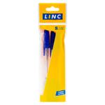 Ручка Linc Corona Plus шариковая синяя 3шт