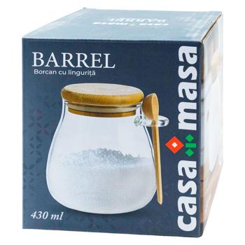 Borcan Casa Masa cu lingura 430ml - cumpărați, prețuri pentru BONUS - foto 1