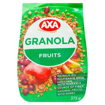 Гранола AXA Мед/фрукты 375г - купить, цены на BONUS - фото 1